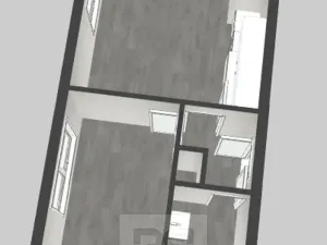 Pronájem bytu 2+kk, Praha - Kamýk, Hodkovická, 45 m2