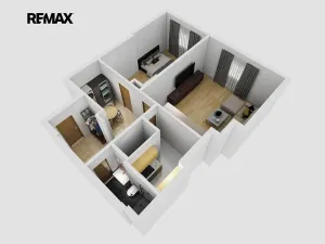 Prodej bytu 2+1, Praha - Košíře, Vrchlického, 60 m2