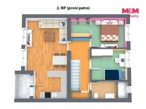 Prodej rodinného domu, Horní Slavkov, Kounice, 94 m2