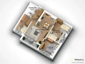 Prodej bytu 4+kk, Brno, Josefy Faimonové, 82 m2