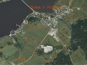Prodej pole, Černá v Pošumaví - Bližná, 3624 m2
