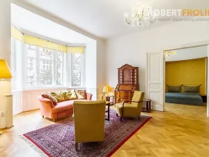 Pronájem bytu 3+1, Praha - Bubeneč, Národní obrany, 140 m2