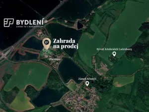 Prodej zahrady, Ohníč, 475 m2