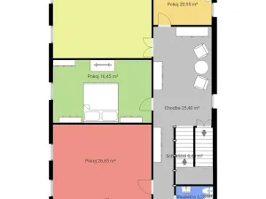 Prodej vícegeneračního domu, Lhenice, Netolická, 335 m2