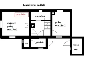Prodej rodinného domu, Plaňany, 85 m2