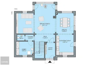 Prodej domu na klíč, Jílové u Prahy, 200 m2