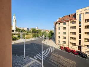 Pronájem bytu 1+1, Praha - Vršovice, Moskevská, 46 m2