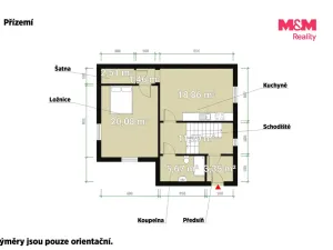 Prodej rodinného domu, Ves Touškov, 127 m2
