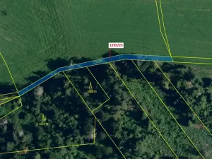 Dražba pozemku, Březí nad Oslavou, 344 m2
