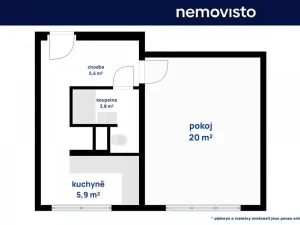 Pronájem bytu 1+1, Ostrava, Výškovická, 39 m2