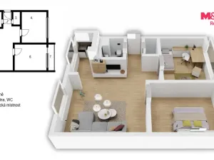 Prodej bytu 3+kk, Nymburk, Ivana Olbrachta, 71 m2