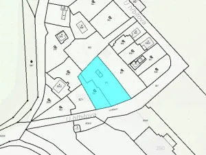 Dražba pozemku pro bydlení, Bystřany, U hřbitova, 1171 m2