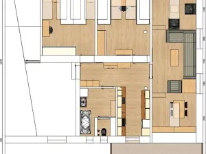 Prodej bytu 3+kk, Praha - Písnice, Libušská, 89 m2