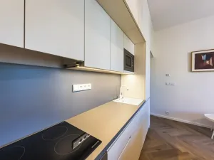 Pronájem bytu 1+kk, Praha - Vinohrady, Sázavská, 29 m2