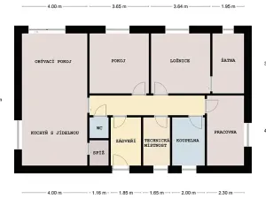 Prodej rodinného domu, Horní Jelení, Bezová, 104 m2