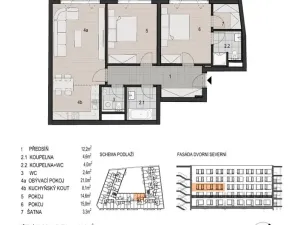 Prodej bytu 3+kk, Plzeň - Východní Předměstí, Šumavská, 92 m2