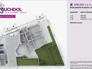 Prodej obchodního prostoru, Praha - Suchdol, U hotelu, 41 m2