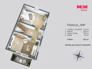 Prodej rodinného domu, Trmice, U Mlýnského potoka, 160 m2