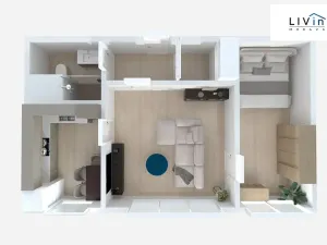 Pronájem bytu 2+1, Olomouc, Trnkova, 44 m2