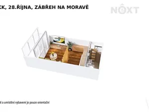 Prodej bytu 1+kk, Zábřeh, 28. října, 19 m2