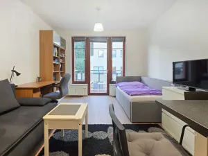 Pronájem bytu 1+kk, Praha - Smíchov, Na Neklance, 29 m2