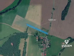 Prodej podílu zahrady, Dlažov, 2029 m2