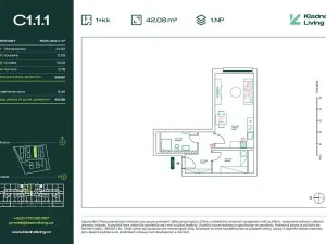 Prodej bytu 1+kk, Kladno, Pražská, 39 m2