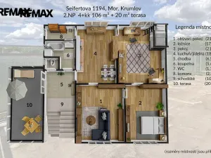Prodej rodinného domu, Moravský Krumlov, Seifertova, 400 m2