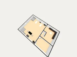 Pronájem bytu 1+kk, Městečko, 70 m2