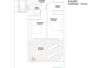 Prodej rodinného domu, San Javier, Murcia, Španělsko, 110 m2