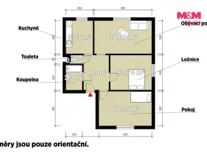 Prodej bytu 3+1, Spálené Poříčí - Těnovice, 71 m2