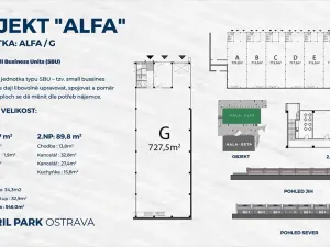Pronájem skladu, Ostrava, Kotalova, 5031 m2