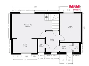 Pronájem rodinného domu, Dolní Beřkovice, Dolní hájek, 100 m2