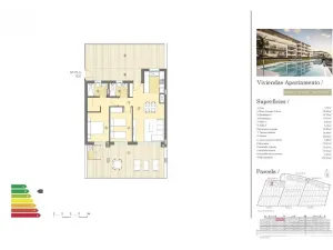 Prodej bytu 3+kk, Mutxamel, Alicante, Španělsko, 74 m2