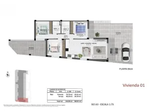 Prodej rodinného domu, Pilar de La Horadada, Alicante, Španělsko, 92 m2