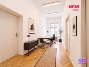 Pronájem kanceláře, Praha - Vinohrady, náměstí Míru, 92 m2