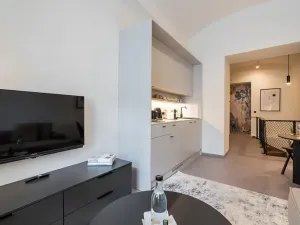 Prodej atypického bytu, Praha - Karlín, Prvního pluku, 50 m2