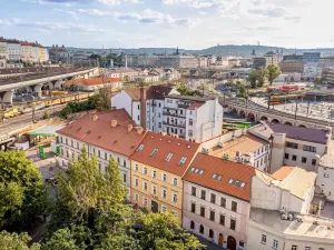 Prodej atypického bytu, Praha - Karlín, Prvního pluku, 50 m2