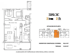 Prodej bytu 4+kk, San Miguel de Salinas, Alicante, Španělsko, 141 m2