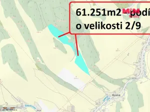 Prodej louky, Stárkov - Bystré, 56913 m2