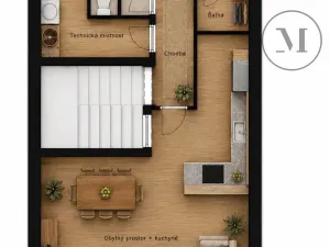 Prodej bytu 4+kk, Hluboká nad Vltavou, Rybova, 123 m2