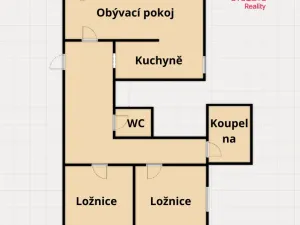 Pronájem bytu 3+kk, Břežany II, 74 m2
