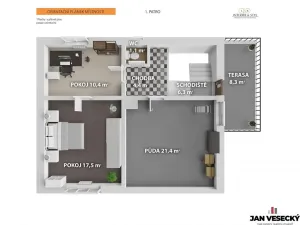 Prodej rodinného domu, Praha - Čakovice, Na bahnech, 149 m2