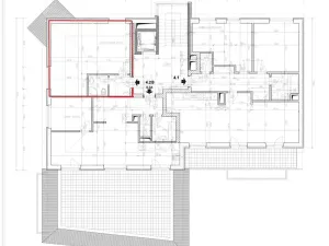 Pronájem bytu 1+kk, Praha - Krč, Dolnokrčská, 40 m2