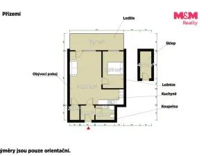 Pronájem bytu 2+kk, Hořovice, U Knížecí cesty, 45 m2