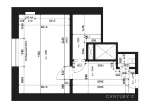 Pronájem bytu 1+kk, Praha - Žižkov, Jeseniova, 28 m2