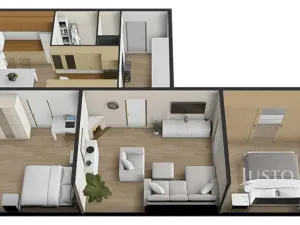 Prodej bytu 3+1, Písek, třída Přátelství, 61 m2