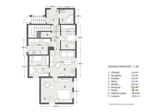 Prodej rodinného domu, Praha - Třeboradice, Šircova, 306 m2