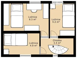 Prodej chaty, Kardašova Řečice, 48 m2