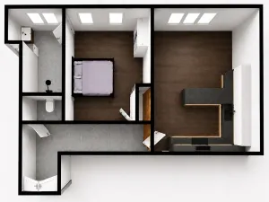 Prodej bytu 2+kk, Praha - Nusle, Na výsledku II, 50 m2